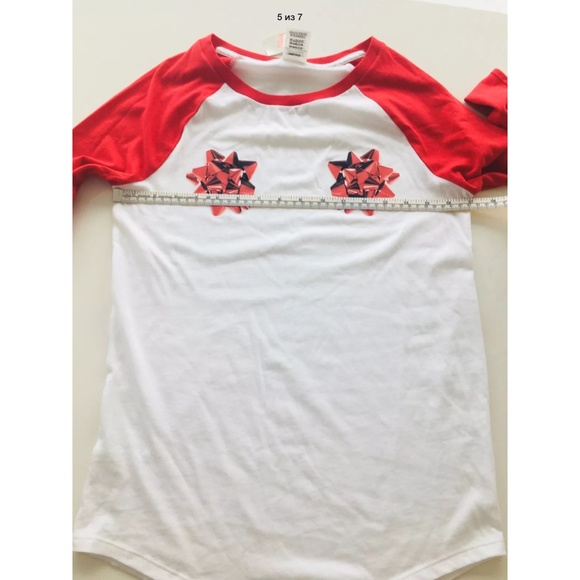 VICTORIA’S SECRET PINK T-SHIRT SLEEPWEAR XS - Picture 5 of 6